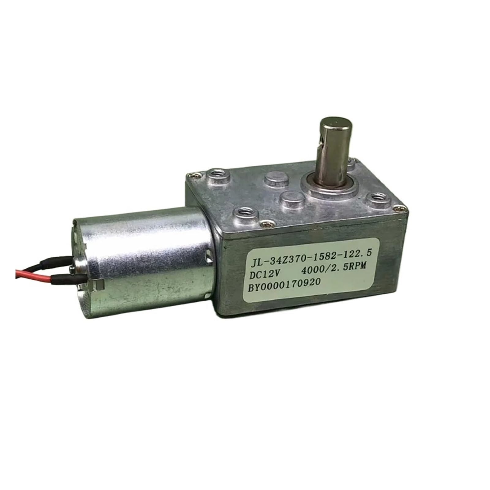 370 Turbo Worm Gear Reduction electronic starter DC 12V 24V 2.5-4.5RPM Slow Speed Self-lock Large Torque Gearmotor Ratio 1:1582 AUOQKQUT 370 Turbo Worm Gear Reduction electronic starter DC 12V 24V 2.5-4.5RPM Slow Speed Self-lock Large Torque Gearmotor Ratio 1:1582 AUOQKQUT von AUOQKQUT