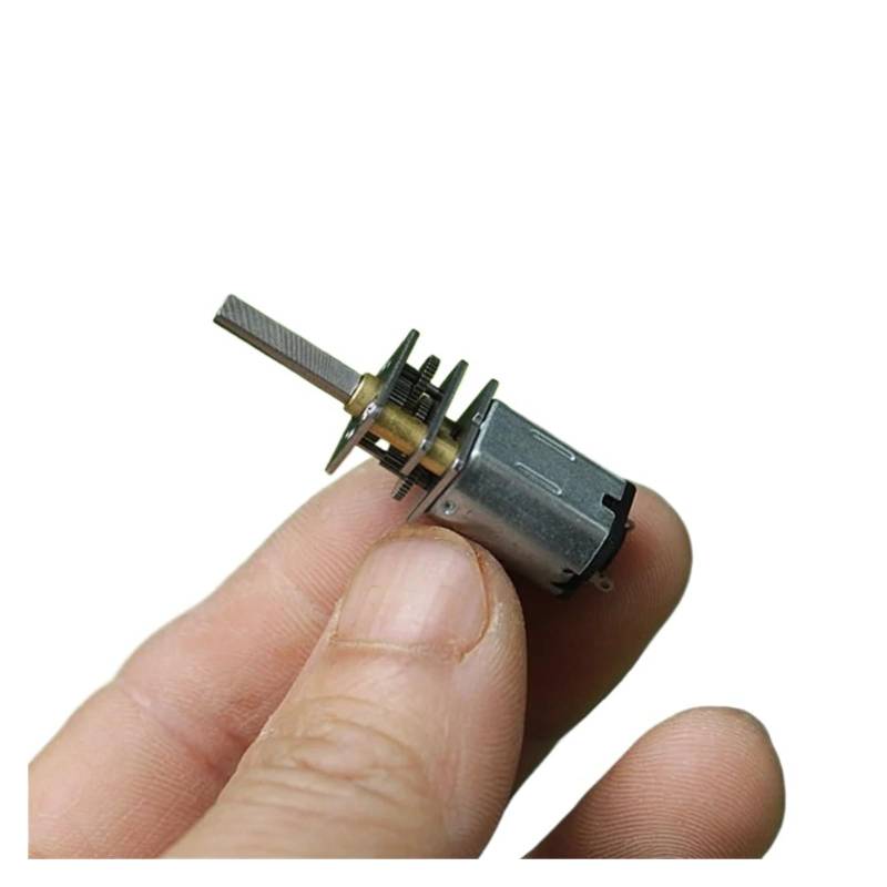 Long Axis 10mm*12mm N20 Reduction Full Metal Gear electronic starter DC electronic starter DC3-6V 3.7V 5V 50RPM DIY Lock Robot Car AUOQKQUT von AUOQKQUT