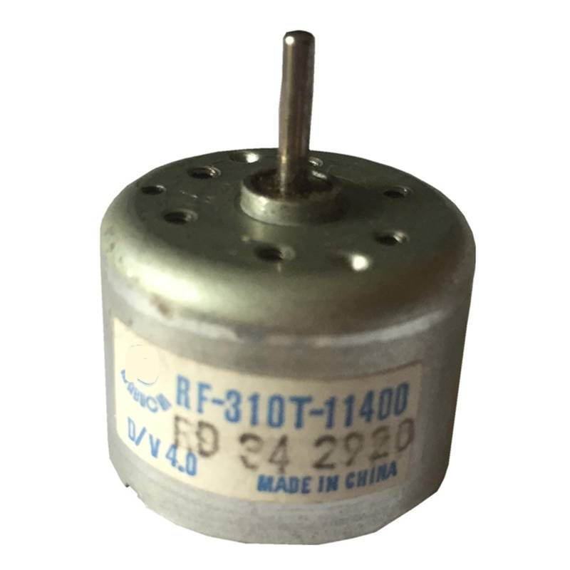 RF-310T-11400 D/V4.0 electronic starter DC 3V-6V 4V 24mm Round 310 electronic starter for CD DVD Player Spindle/Toy Fan Car Boat Models AUOQKQUT von AUOQKQUT