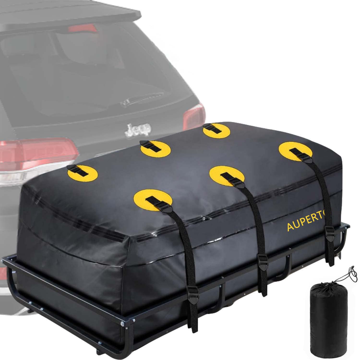 566 Liter Auto Dachbox, 20.5 Kubikfuß Faltbare Heckbox Gepäckträgertasche Auto Aufbewahrungsbox Wasserdicht Transporttasche für Reisen und Gepäcktransport 566 Liter Auto Dachbox, 20.5 Kubikfuß Faltbare Heckbox Gepäckträgertasche Auto Aufbewahrungsbox Wasserdicht Transporttasche für Reisen und Gepäcktransport von AUPERTO