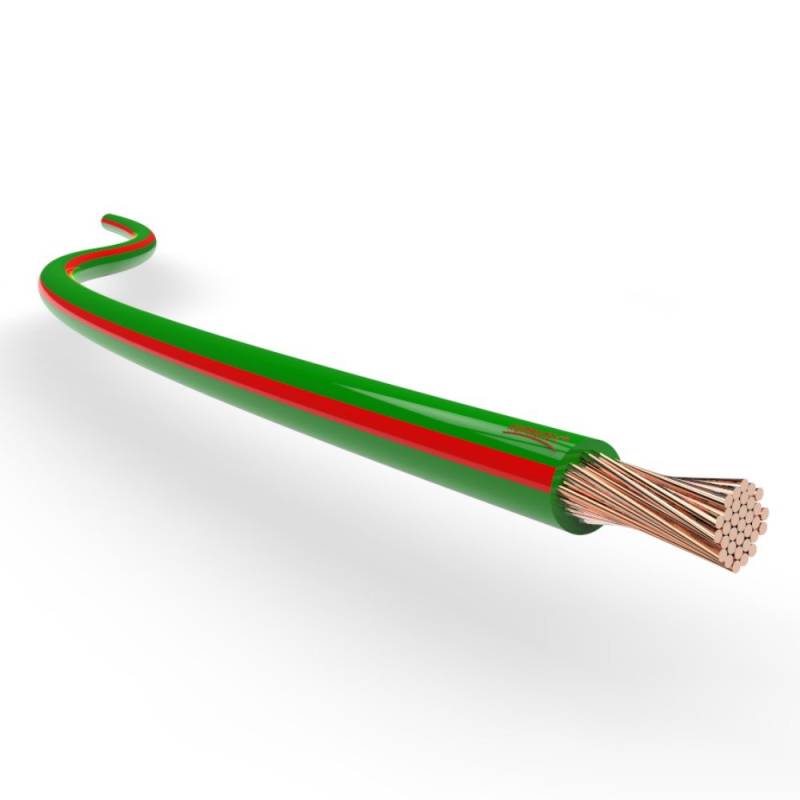 AUPROTEC® Fahrzeugleitung 0,75mm² 1mm² 1,5mm² Längen 5m oder 10m: 10m 1,0 mm² grün-rot von AUPROTEC