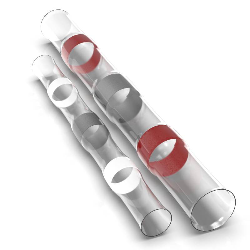 50 AUPROTEC Lötverbinder Set 30 weiß / 20 rot Kabelverbinder wasserdicht Sortiment von AUPROTEC