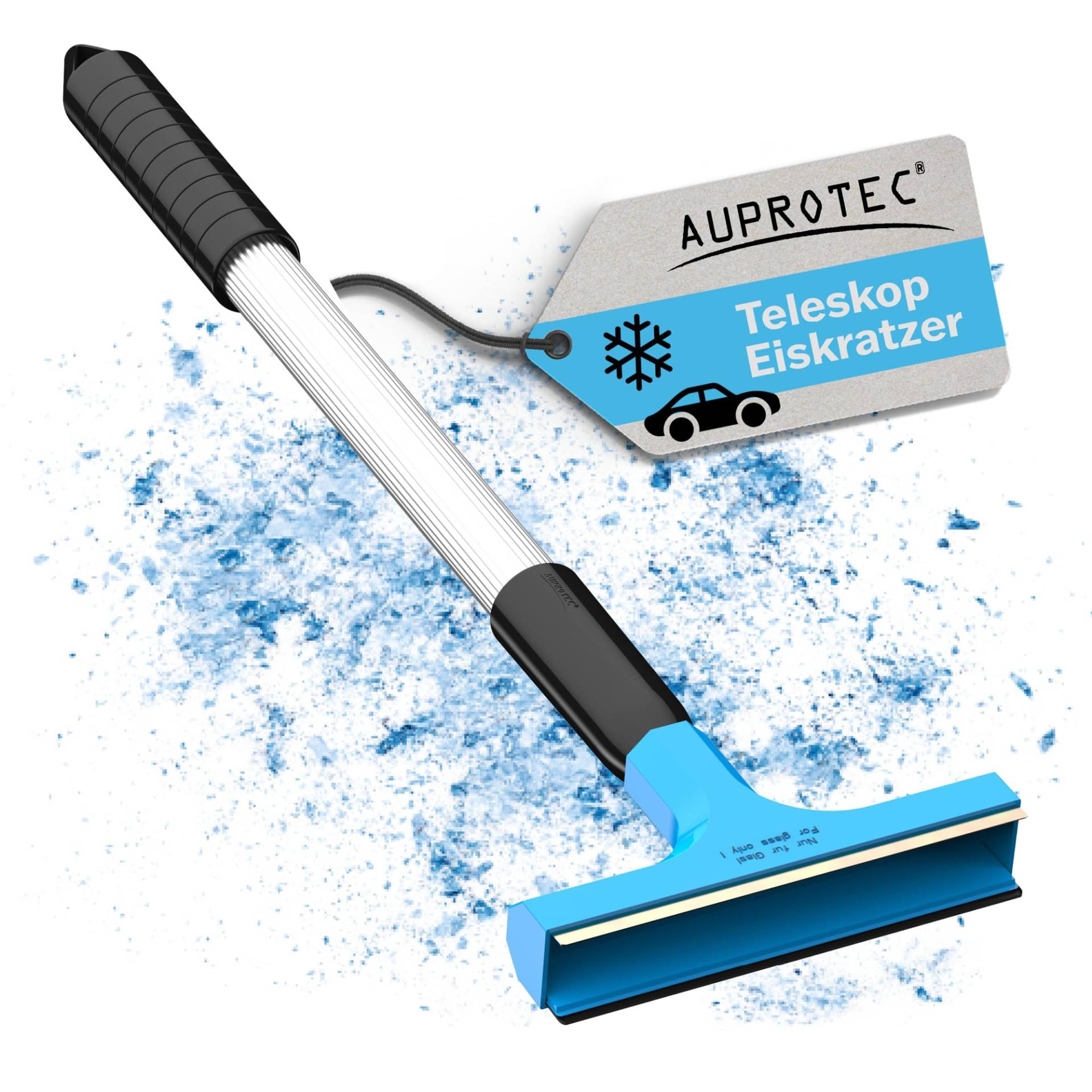 AUPROTEC Eiskratzer Messingklinge mit Alu Teleskopstange/Langer Eiskratzer mit Gummilippe/Eiskratzer Langer Stiel/Scheibenkratzer Auto/Schneekratzer Auto/Eisschaber Auto – Blau AUPROTEC Eiskratzer Messingklinge mit Alu Teleskopstange/Langer Eiskratzer mit Gummilippe/Eiskratzer Langer Stiel/Scheibenkratzer Auto/Schneekratzer Auto/Eisschaber Auto – Blau von AUPROTEC