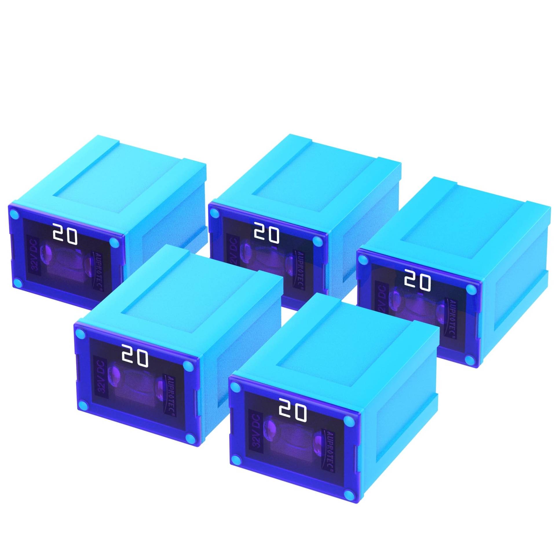 AUPROTEC JCASE LP Blocksicherung Low Profile OTO JLP Female 20A - 60A Auswahl: 20A Ampere türkis, 5 Stück AUPROTEC JCASE LP Blocksicherung Low Profile OTO JLP Female 20A - 60A Auswahl: 20A Ampere türkis, 5 Stück von AUPROTEC