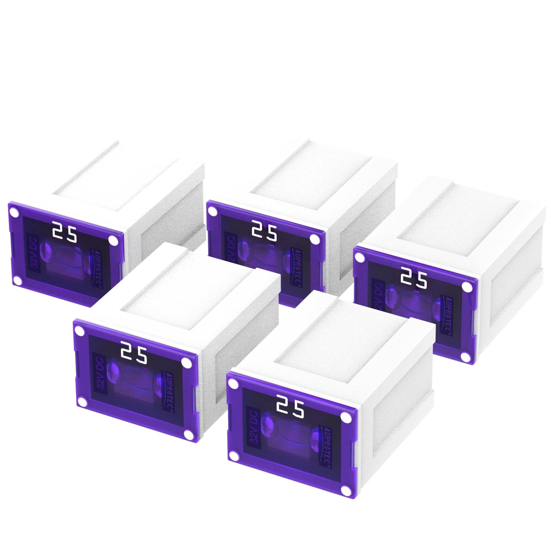 AUPROTEC JCASE LP Blocksicherung Low Profile OTO JLP Female 20A - 60A Auswahl: 25A Ampere weiß, 5 Stück AUPROTEC JCASE LP Blocksicherung Low Profile OTO JLP Female 20A - 60A Auswahl: 25A Ampere weiß, 5 Stück von AUPROTEC