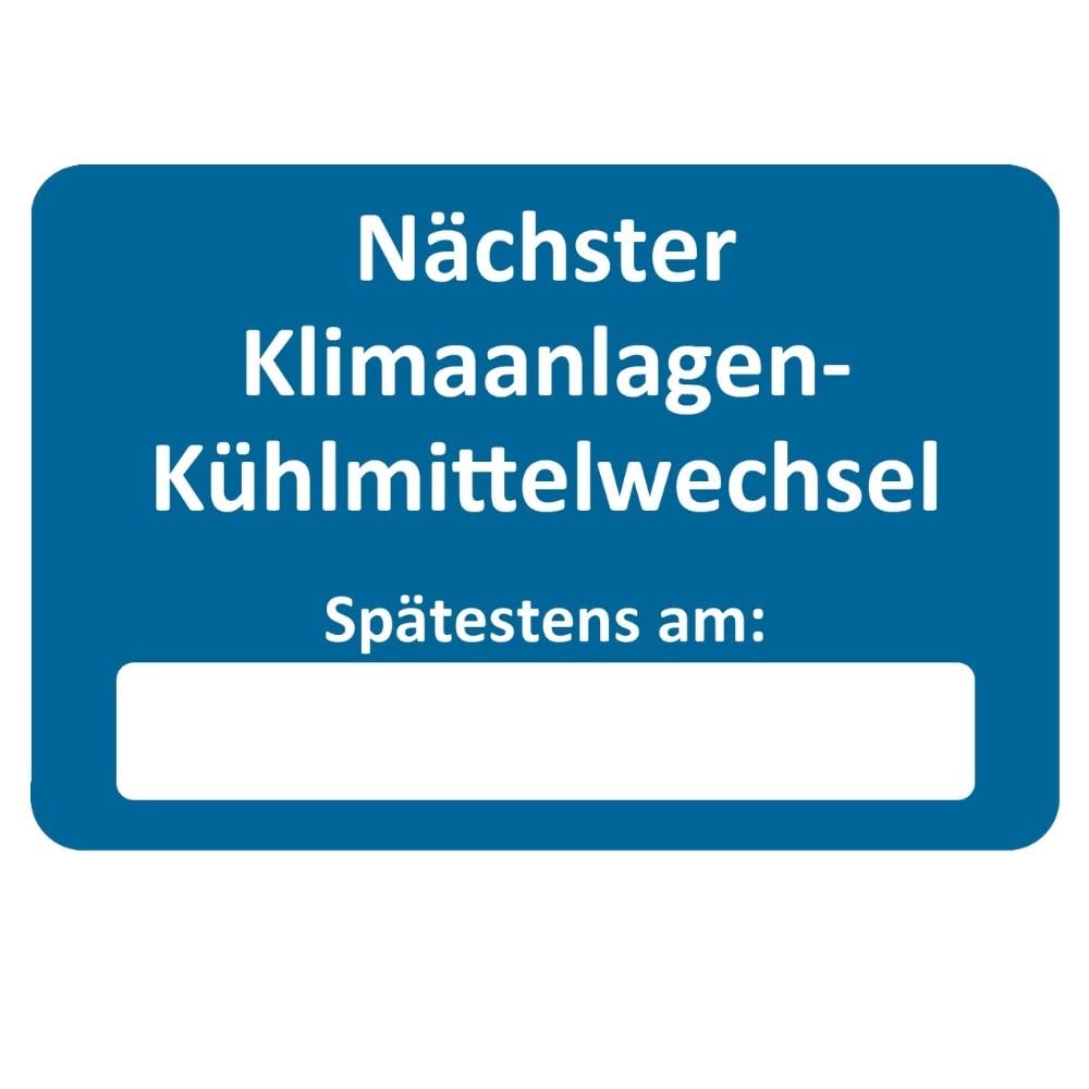 AUPROTEC Kundendienst Aufkleber Werkstatt Serviceaufkleber Auswahl: 5 Stück, Nächster Klimaservice AUPROTEC Kundendienst Aufkleber Werkstatt Serviceaufkleber Auswahl: 5 Stück, Nächster Klimaservice von AUPROTEC