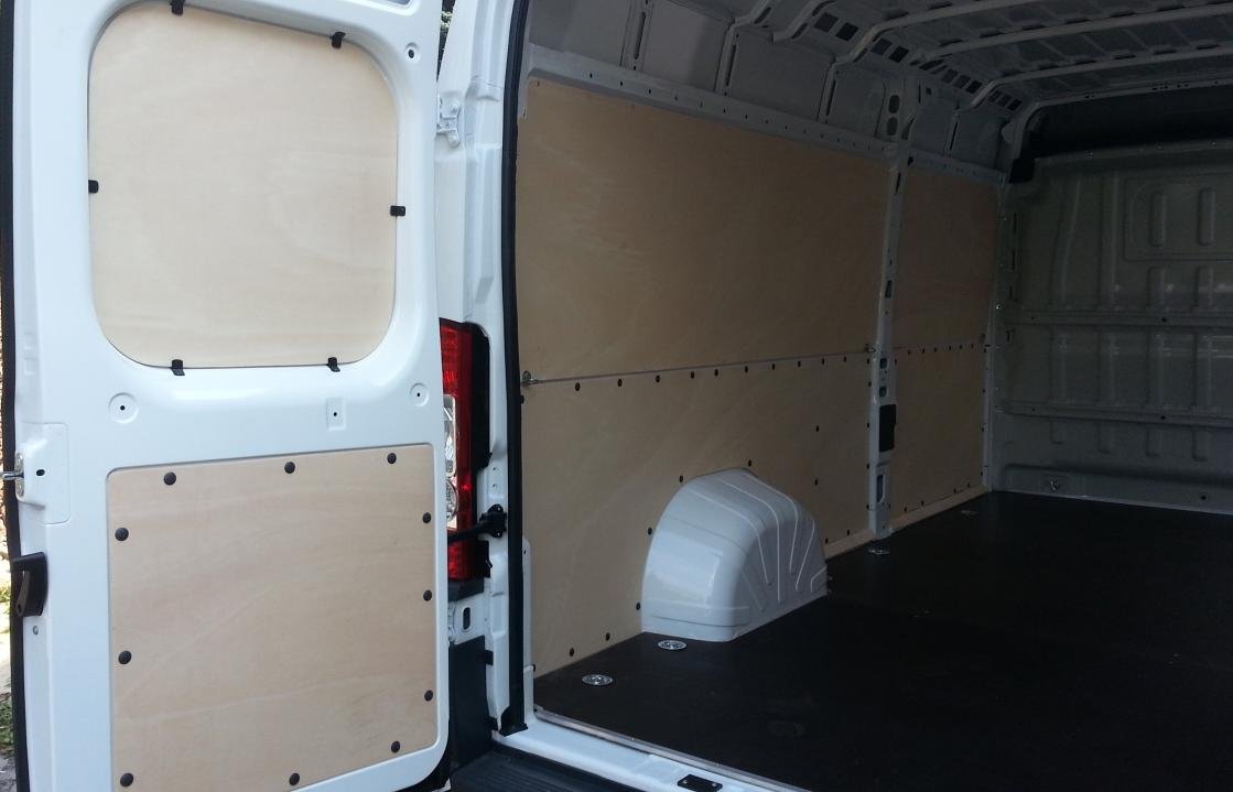 AUPROTEC Laderaumverkleidung komplett - Seitenverkleidung Jumper Boxer Ducato L1 2006> von AUPROTEC