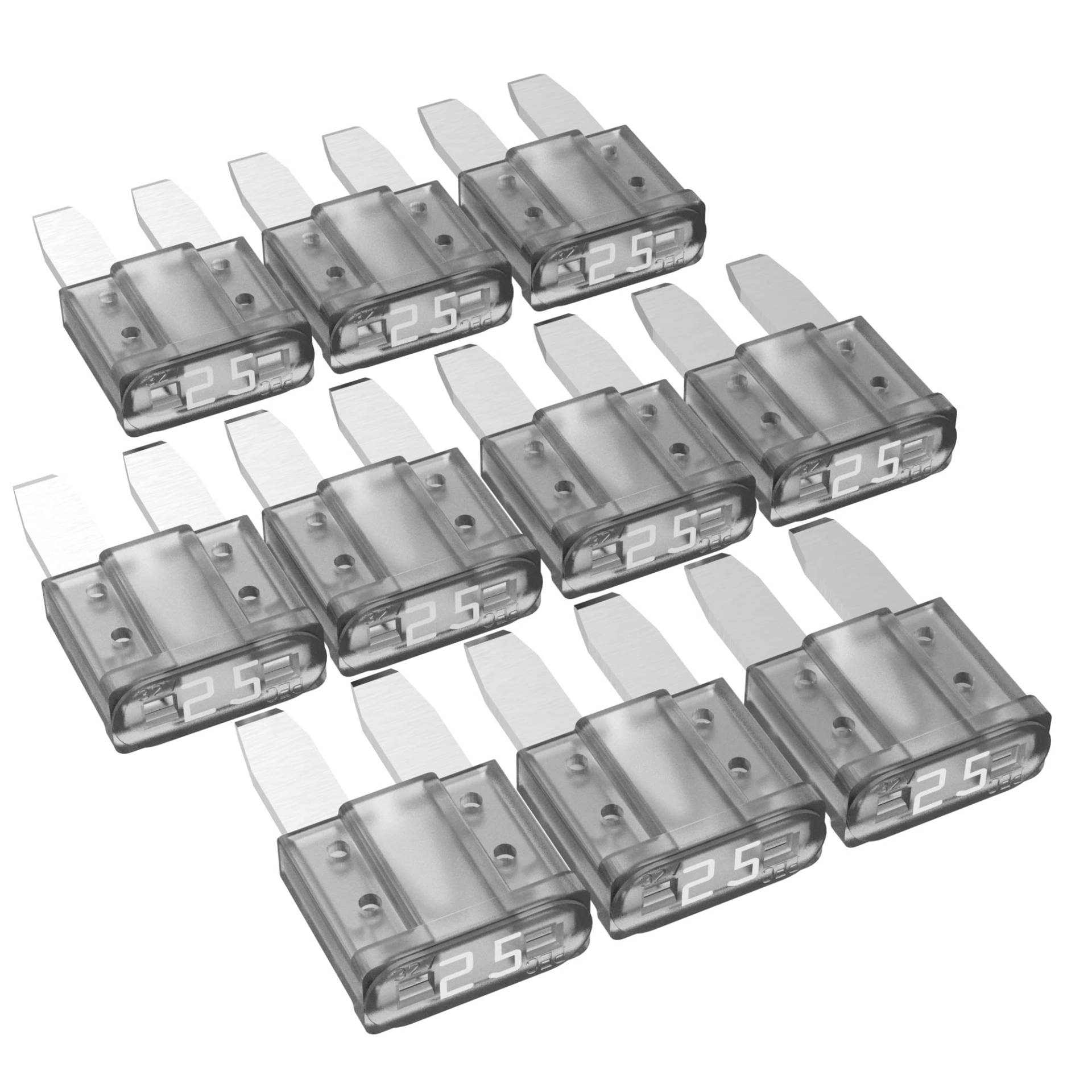 AUPROTEC Micro 2 Kfz Sicherungen Flachstecksicherungen MikrOTO II 5A - 30A Auswahl: 25A Ampere weiß, 10 Stück AUPROTEC Micro 2 Kfz Sicherungen Flachstecksicherungen MikrOTO II 5A - 30A Auswahl: 25A Ampere weiß, 10 Stück von AUPROTEC