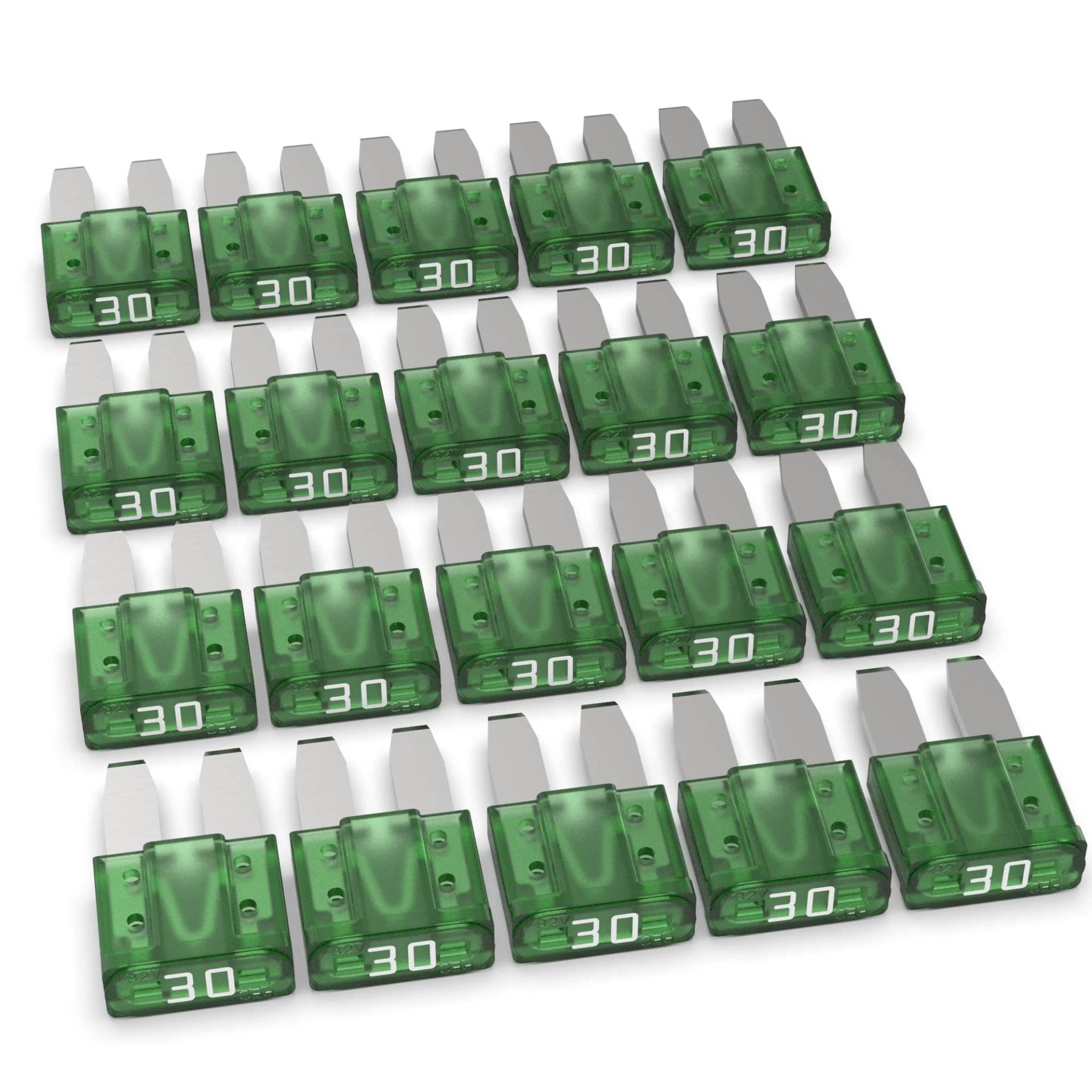 AUPROTEC Micro 2 Kfz Sicherungen Flachstecksicherungen MikrOTO II 5A - 30A Auswahl: 30A Ampere grün, 20 Stück AUPROTEC Micro 2 Kfz Sicherungen Flachstecksicherungen MikrOTO II 5A - 30A Auswahl: 30A Ampere grün, 20 Stück von AUPROTEC