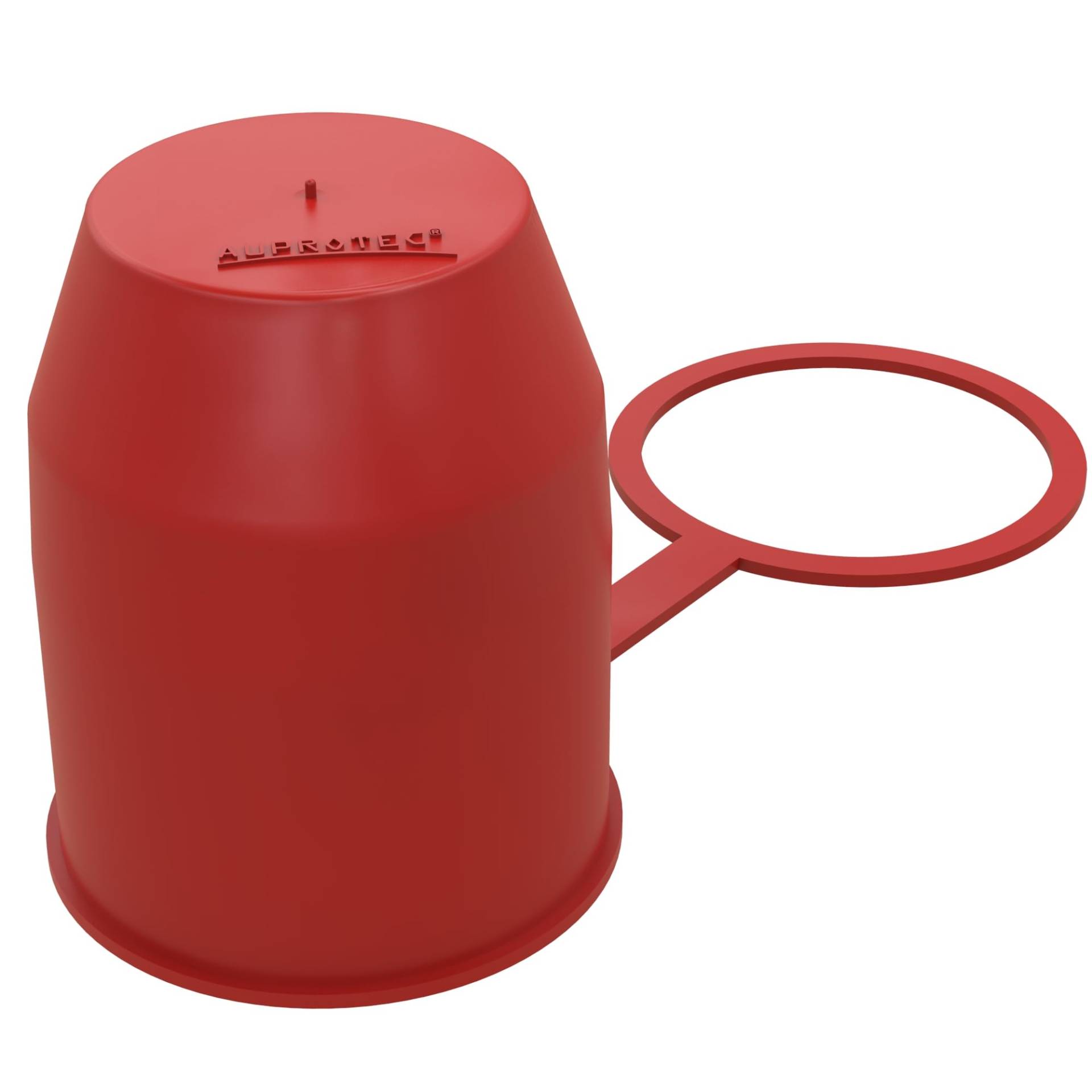 AUPROTEC Schutzkappe Anhängerkupplung mit Sicherungsring Kugelschutzkappe Abdeckkappe mit Schlaufe für Auto Kugelkopf-Kupplung rot AUPROTEC Schutzkappe Anhängerkupplung mit Sicherungsring Kugelschutzkappe Abdeckkappe mit Schlaufe für Auto Kugelkopf-Kupplung rot von AUPROTEC