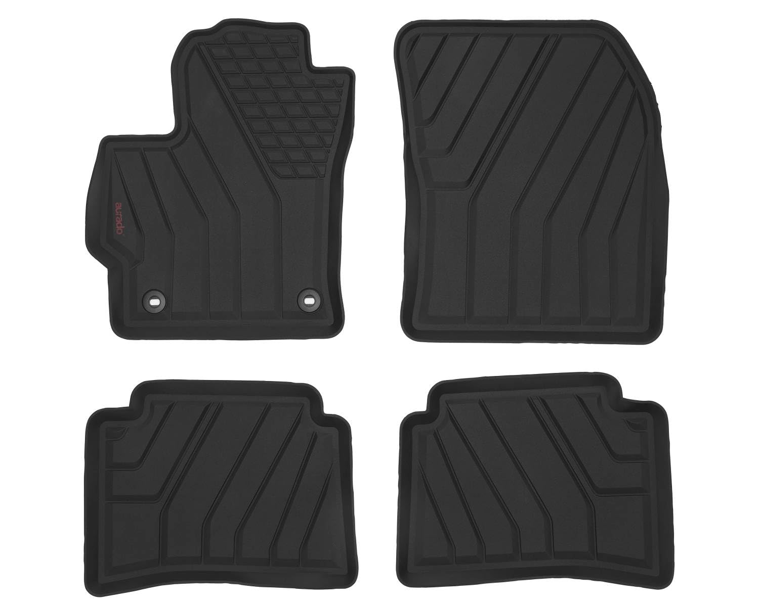 Premium Gummi Fußmatten mit Rand passend für Toyota Corolla Touring Sports ab 2019/Suzuki Swace ab 2020 AURADO AU47000019 Automatten Premium Gummi Fußmatten mit Rand passend für Toyota Corolla Touring Sports ab 2019/Suzuki Swace ab 2020 AURADO AU47000019 Automatten von AURADO