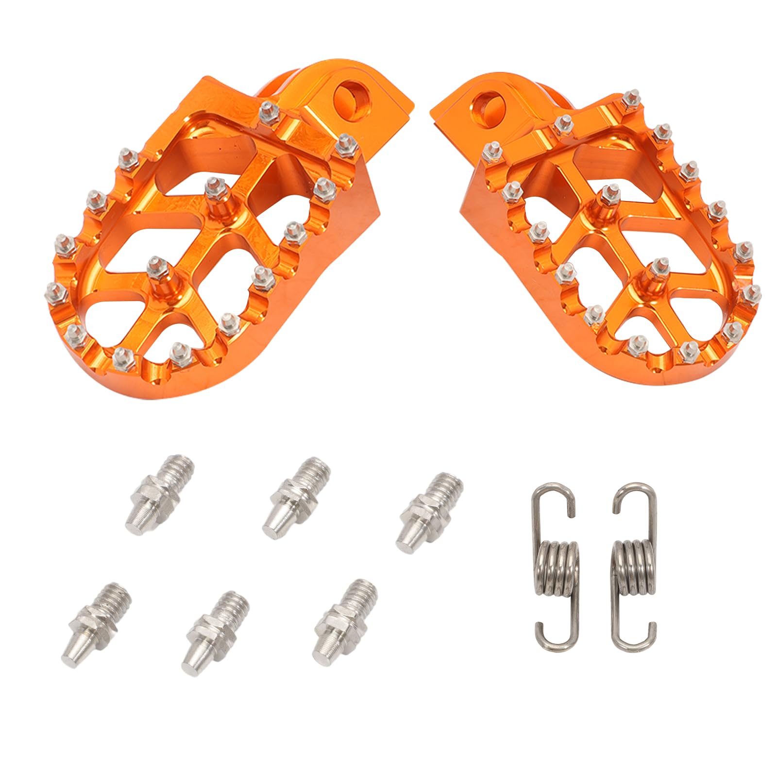 AUROLYNNE Motorrad Fußrasten Aluminium Pedale Pad für KTM SX-E EXC von AUROLYNNE