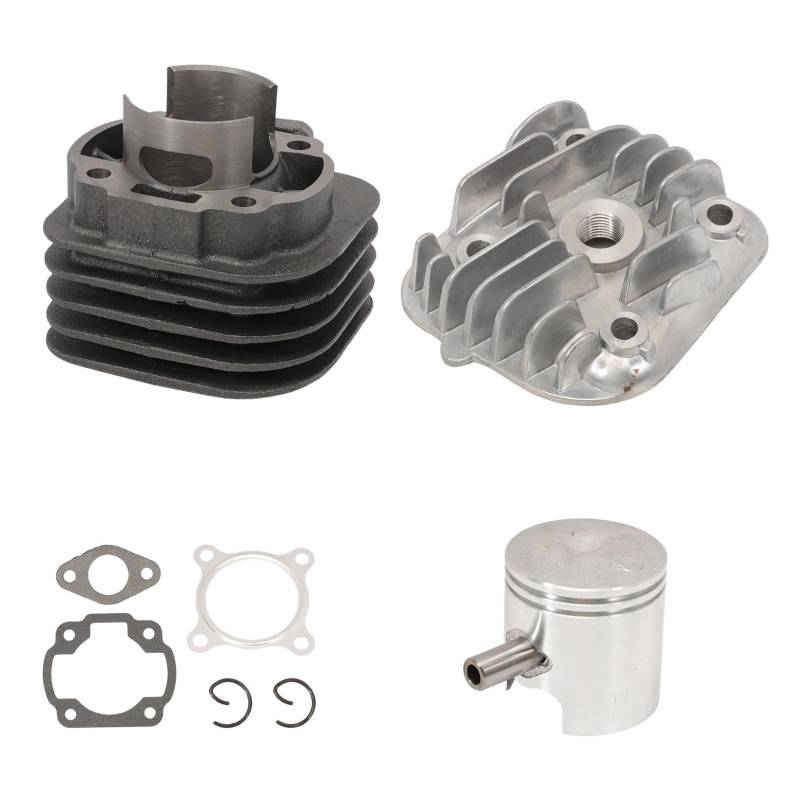 AUROLYNNE Motorrad Zylinder Kit Heißer Satz Kolben Gruppe 70cc Minarelli horizontal Scooter Booster Amico KT00087 von AUROLYNNE