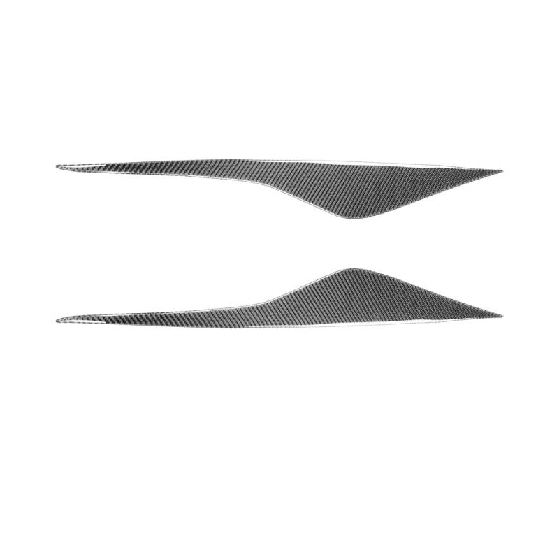 2 x Kohlefaser-Frontscheinwerfer-Augenbrauenblende für Ford Mondeo MK4 2007 2008–2013 von AUSMILA
