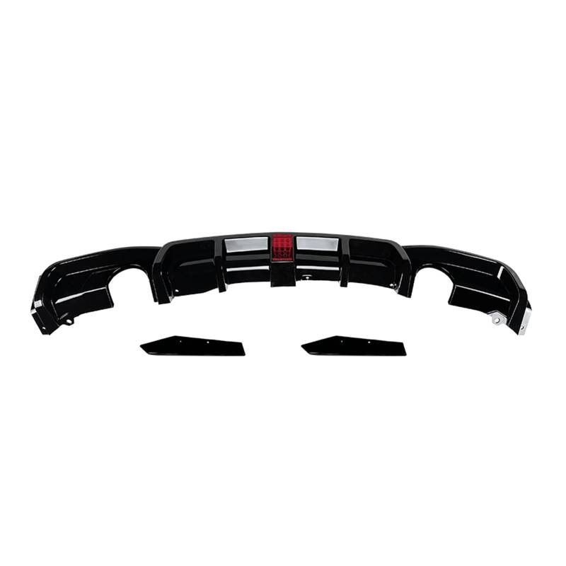 Auto Heckstoßstange Diffusor Lippe Seitenabdeckung für BMW F30 3er M-Sport 2013-2019 Dual Auspuff von AUSMILA
