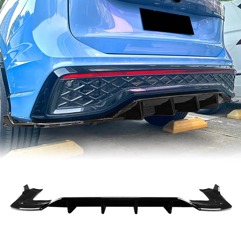 Auto Heckstoßstange Diffusor Lippe für VW Tiguan MK3 Rline 2024-2025 von AUSMILA