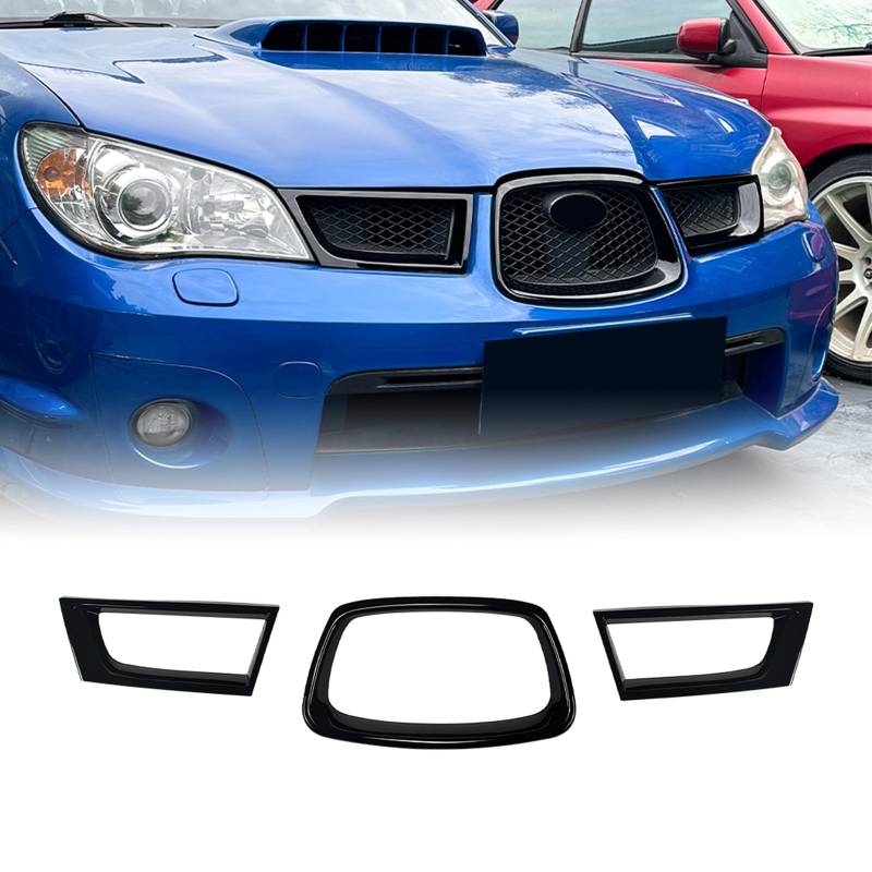 Frontgrill Außenrahmen Zierleisten für Subaru Impreza WRX STI 9. 2006–2007 von AUSMILA
