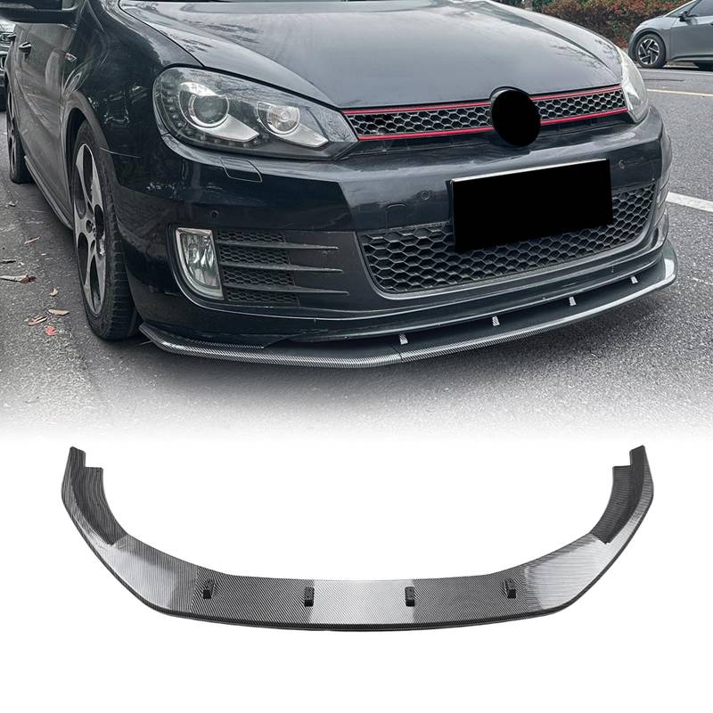 Frontspoilerlippe Spoilerlippe Splitter Kit für VW Golf 6 MK6 GTI 2008-2012 von AUSMILA