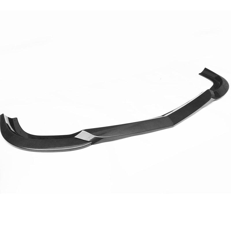 AUSMILA Frontstoßstangen-Spoilerlippe Abdeckung für Mercedes Benz W204 C-Klasse Limousine C63 AMG, Schwarz, PP-Kunststoff, Glänzend, 2008-2011 von AUSMILA