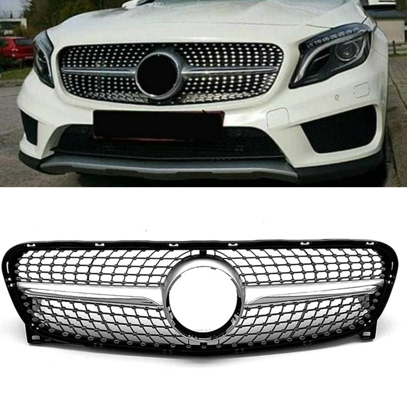 Frontstoßstangengitter für Mercedes Benz GLA-Klasse X156 2014–2016 von AUSMILA