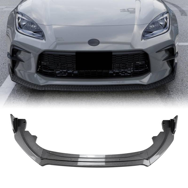 Frontstoßstangenspoilerlippe Splitter Kit für Toyota GR86 2022-2025 von AUSMILA