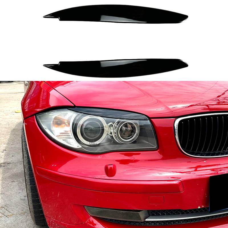 Scheinwerfer-Augenbrauen Trim für BMW E81 E82 E87 E88 2004-2011 von AUSMILA