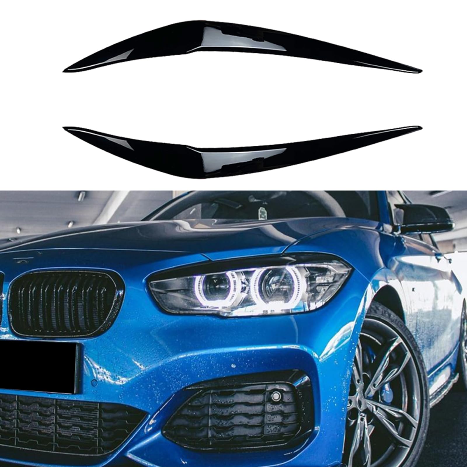 Scheinwerfer-Augenbrauenlampen-Verkleidung für 2015–2019 BMW F20 F21 1-Serie 116i 118i 120i 125i 128i Schrägheck Scheinwerfer-Augenbrauenlampen-Verkleidung für 2015–2019 BMW F20 F21 1-Serie 116i 118i 120i 125i 128i Schrägheck von AUSMILA