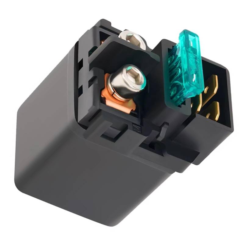 AUTEBGV Für Zx 1100e 600n 14 1200 Für Ninja Für ZX-12R Für ZX1400 Motorrad Starter Magnet Für Relais Motorrad Zubehör Teile Motorrad Starterrelais von AUTEBGV