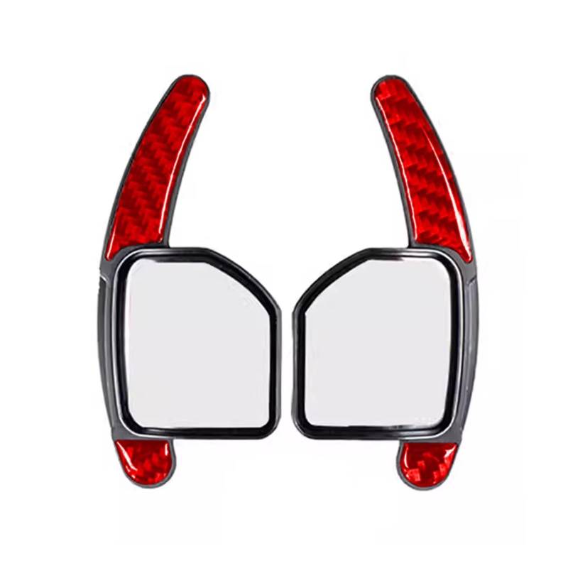 AUTEBGV Kompatibel Mit A4 2006 2008–2012 Für S5 RS5 2008–2011 Auto-Lenkrad-Controller Erweiterte Schaltwippenverlängerung Auto-Universal-Picks Lenkrad Schaltpaddel(Carbon Fiber Red) von AUTEBGV