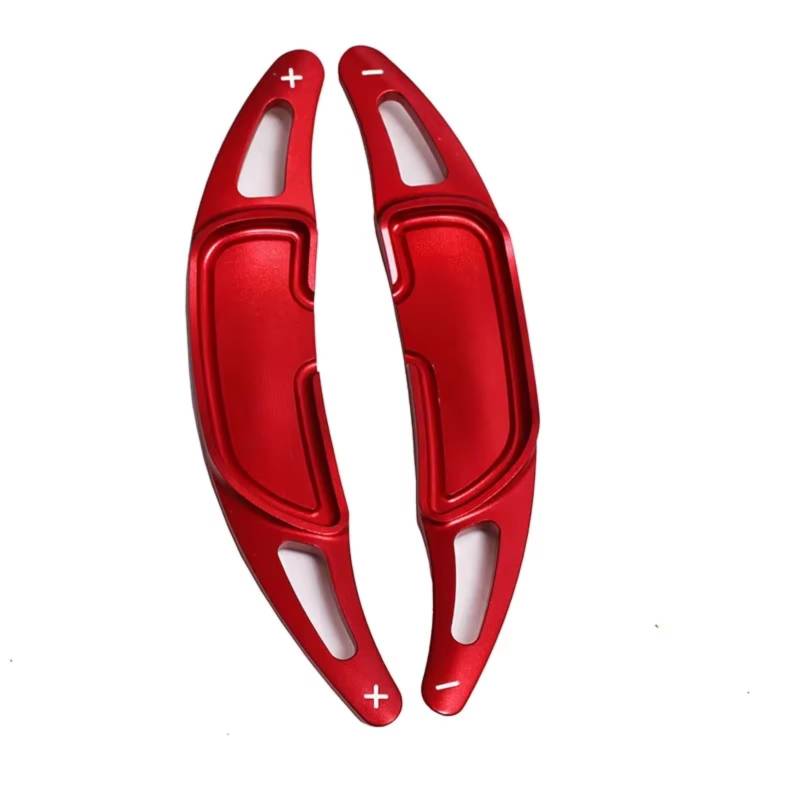 AUTEBGV Kompatibel Mit Benz Für W176 Cla45 C63 2015 2016 2017 2018 2019 Für SL63 2016 Autoteile Styling Aluminium Lenkrad Controller Paddle Shifter Lenkrad Schaltpaddel(Red) von AUTEBGV