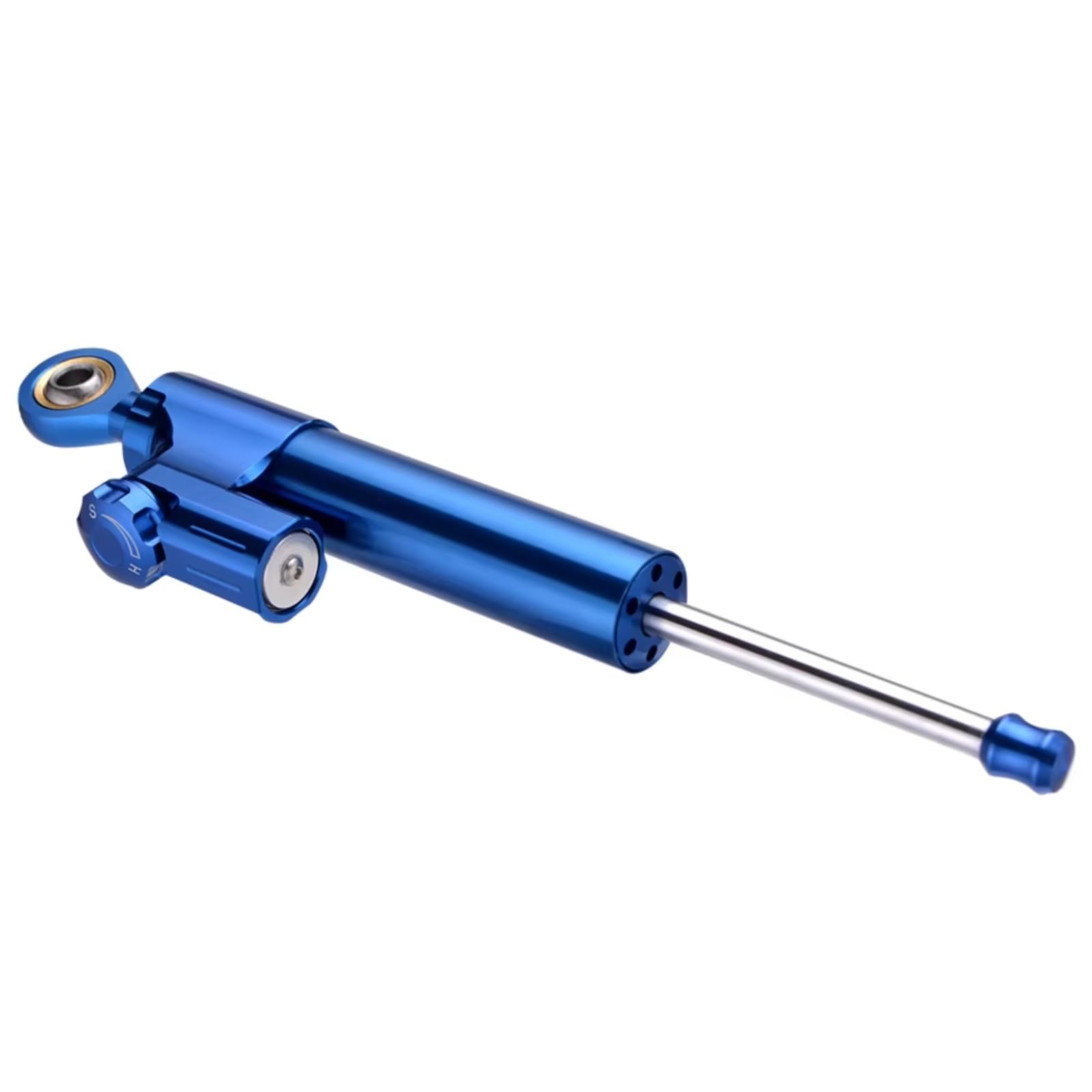 AUTEBGV Kompatibel Mit CBR954RR 2002 2003 Motorrad Lenkungsdämpfer Stabilisator Stoßdämpfer Halterungszubehör Universal Motorrad Lenkungsdämpfer(Blue) von AUTEBGV