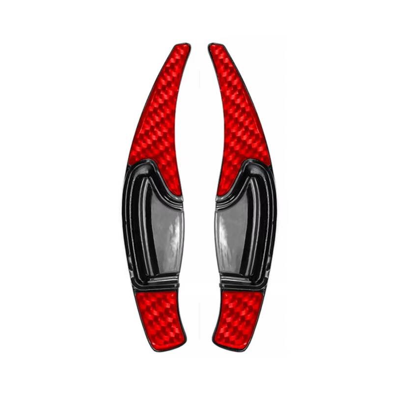 AUTEBGV Kompatibel Mit Civic 9th 2012–2015 Für CRV 2012–2017 Auto-Lenkrad-Controller Paddle-Verlängerungsschalthebel Verbessern Sie Ihr Fahrerlebnis Lenkrad Schaltpaddel(Carbon Fiber Red) von AUTEBGV