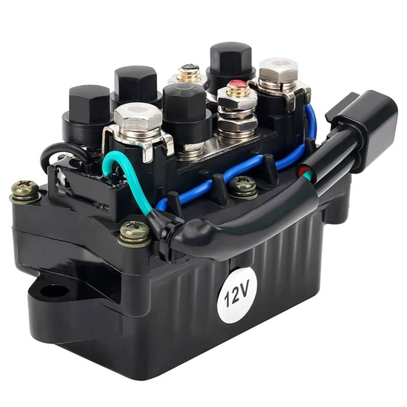 AUTEBGV Kompatibel Mit F115 Für F20D 2011–2017 Für VF200 Für VF225 LA 2009–2013 Ersatzteile Anlasser Für Relaismagnet Motorrad Starterrelais von AUTEBGV
