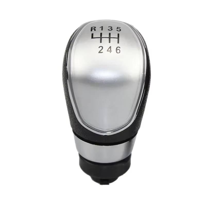 AUTEBGV Kompatibel Mit Ford Für Focus 2 Für MK2 FL Für C-MAX 2006 2007 2008 2009 2010 2011 5 6-Gang-Schaltgetriebe Auto-Schaltknauf Schaltknauf Automatikgetriebe Schaltknäufe(6-Speed) von AUTEBGV