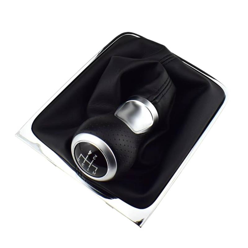 AUTEBGV Kompatibel Mit Für Passat B6 2005 2006 2007 2008 2009 2010 2011 5 6-Gang-Adapter Auto-Schalthebel Auto-Schalthebel Schaltknäufe(5-Speed) von AUTEBGV