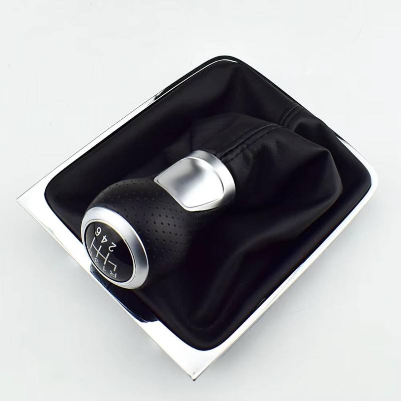 AUTEBGV Kompatibel Mit Für Passat B6 2005 2006 2007 2008 2009 2010 2011 5 6-Gang-Adapter Auto-Schalthebel Auto-Schalthebel Schaltknäufe(6-Speed) von AUTEBGV