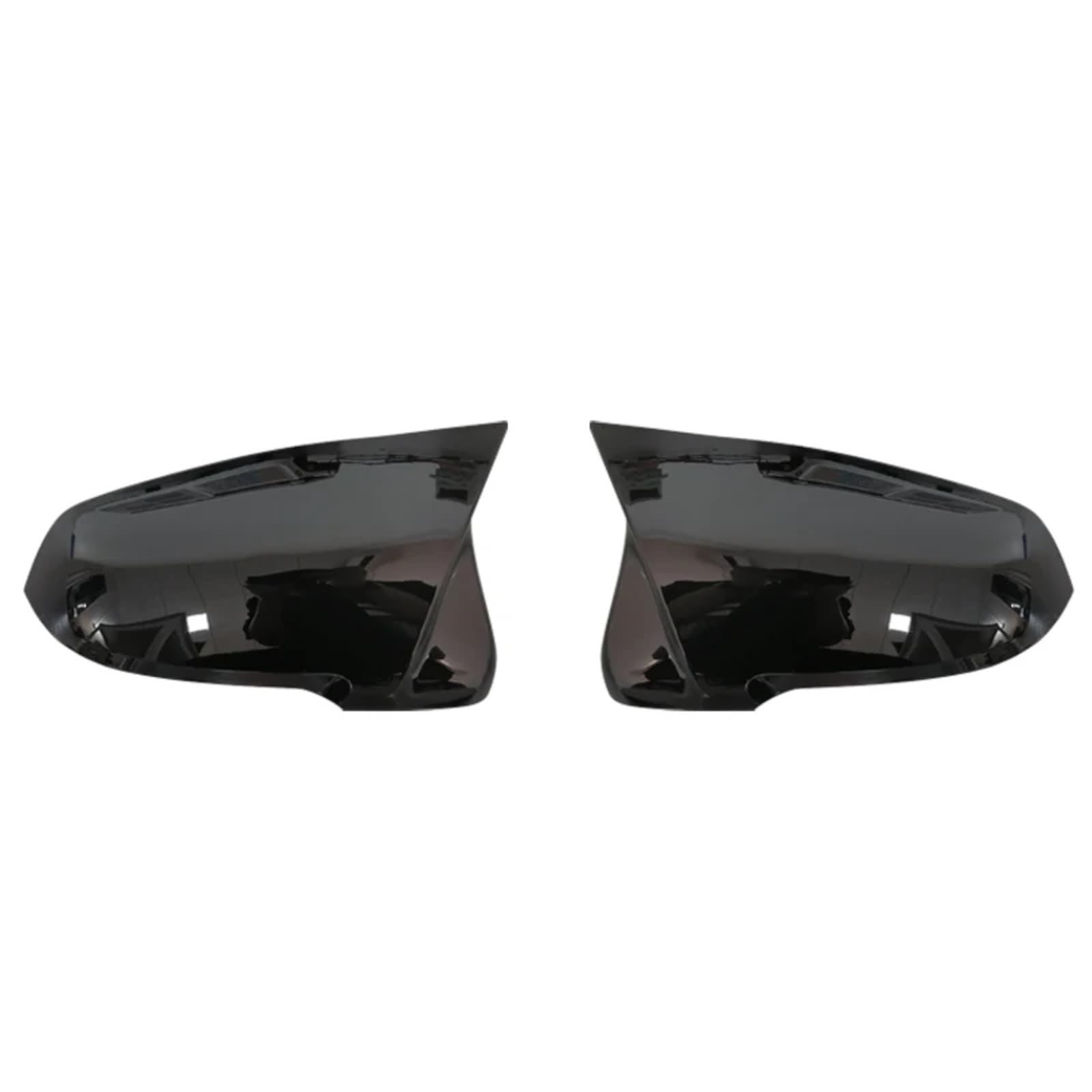 AUTEBGV Kompatibel Mit Für X2 F39 2018 2019 2020 2021 2022 2023 Carbonfaser-Musteroptik Schwarze Rückspiegelabdeckung Autospiegelabdeckungen Kappen Rückspiegel Kappe(Black) von AUTEBGV