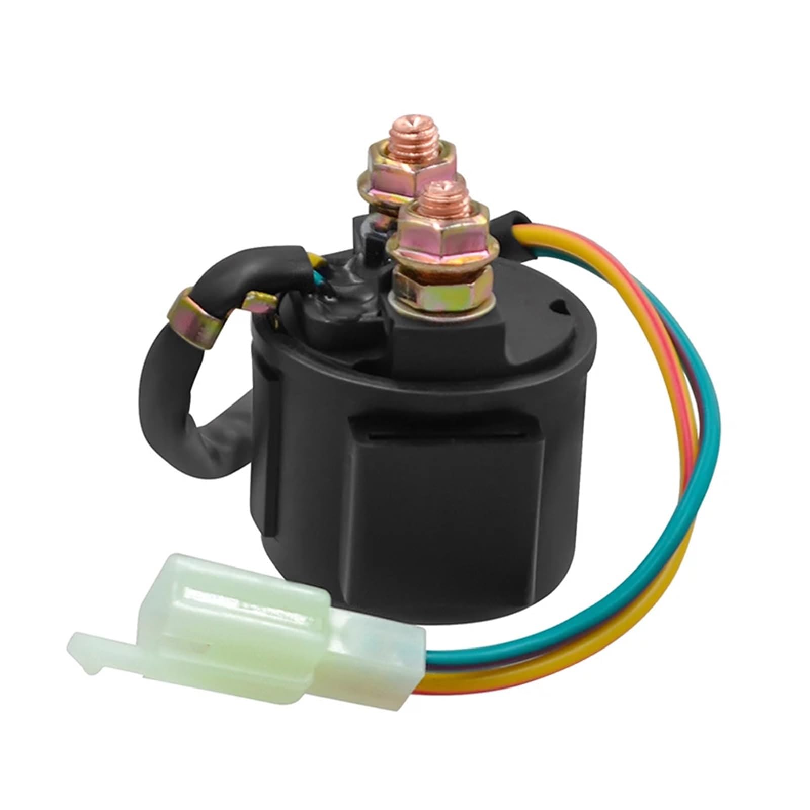 AUTEBGV Kompatibel Mit Moto-4 200 YFM200 1985–1989 ATV Für Radian YX600 1986–1990 Ersatzteile Anlasser Für Relaismagnet Motorrad Starterrelais von AUTEBGV
