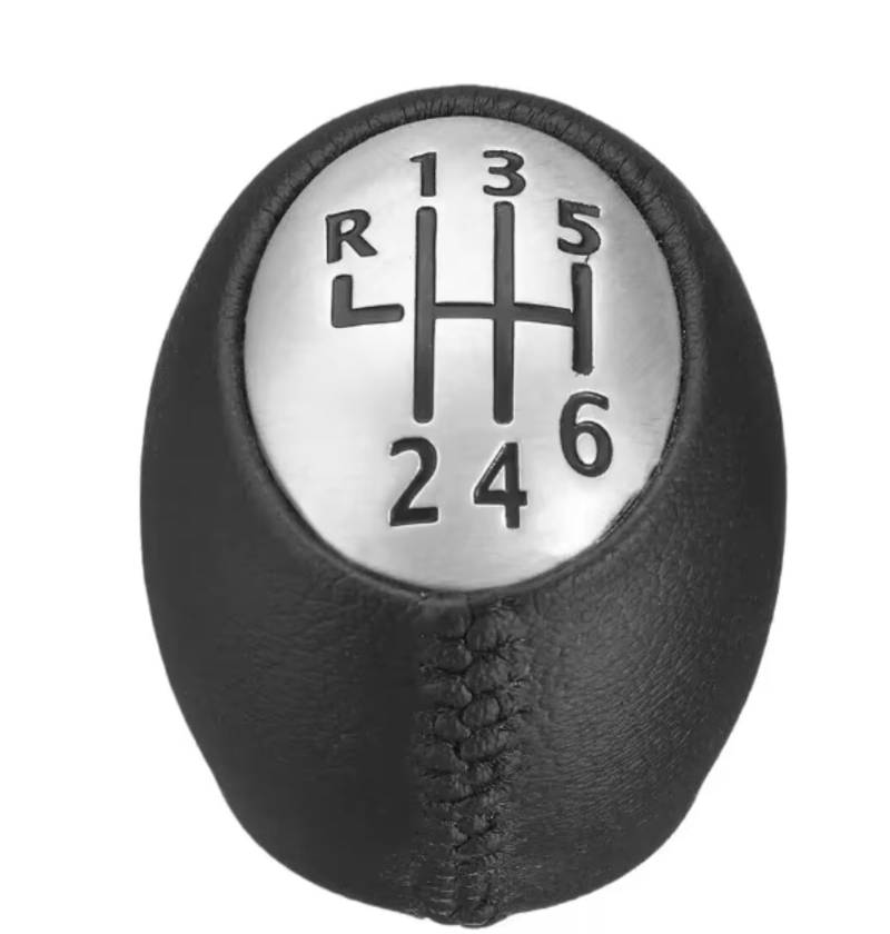 AUTEBGV Kompatibel Mit Opel Für Movano 2010 2011 2012 2021 6-Gang-Schaltknauf Handleball Auto-Schalthebelkopf-Schaltadapter Auto-Schalthebel Schaltknäufe von AUTEBGV