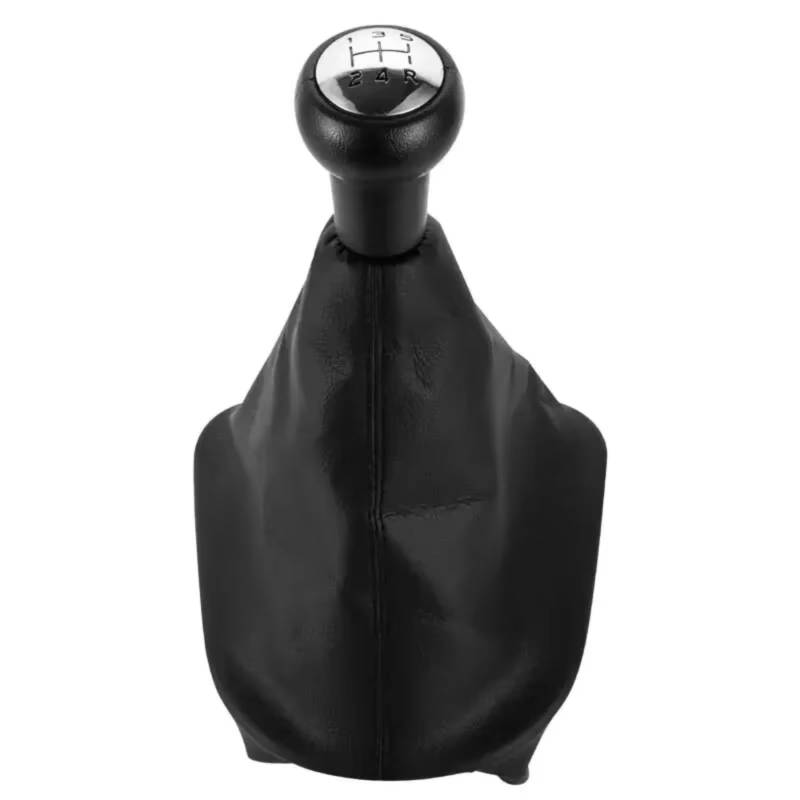 AUTEBGV Kompatibel Mit Peugeot Für 207 307 406 5-Gang-Schalthebelmanschette, Kofferraumabdeckung Autozubehör Automatischer Schaltknauf-Schaltadapter Schaltknäufe von AUTEBGV