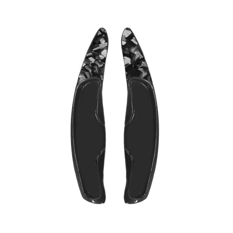 AUTEBGV Kompatibel Mit Porsche Für Cayenne 2012–2014 Für 911 2010–2015 Verlängerungsschaltabdeckung Auto-Lenkrad-Controller Schaltpaddel-Zubehör Lenkrad Schaltpaddel(Forged Pattern) von AUTEBGV