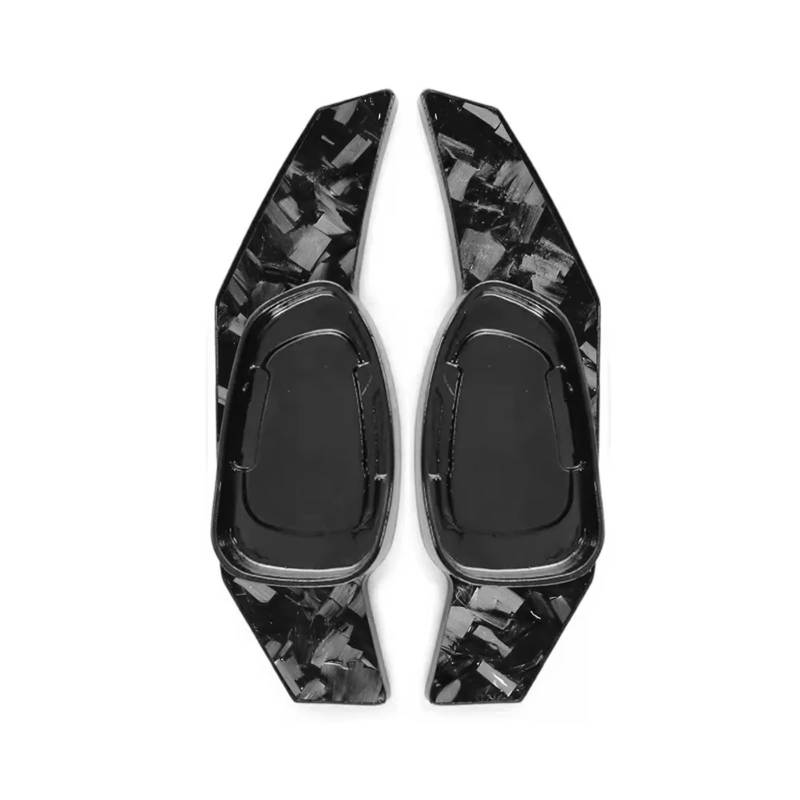 AUTEBGV Kompatibel Mit RS3 2015 2016 Für RS6 2015 2016 2017 2018 Auto-Innenteile Auto-Lenkrad-Controller Erweiterte Schalthebel-Schaltwippen-Verlängerung Lenkrad Schaltpaddel(Forged Pattern) von AUTEBGV