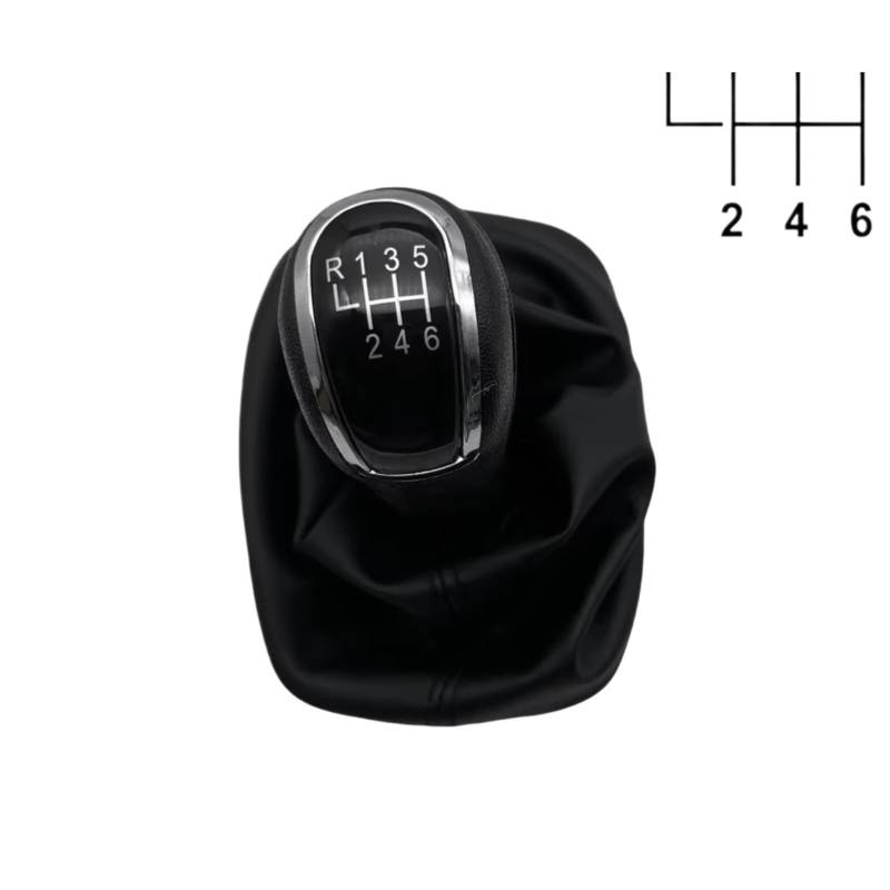 AUTEBGV Kompatibel Mit Skoda Für Fabia 2000 2001 2002 2003 2004 2005 2006 2007 2008 5-Gang-Schalthebelkopf-Schalthebeladapter Für Autos Schaltknäufe(6-Speed) von AUTEBGV