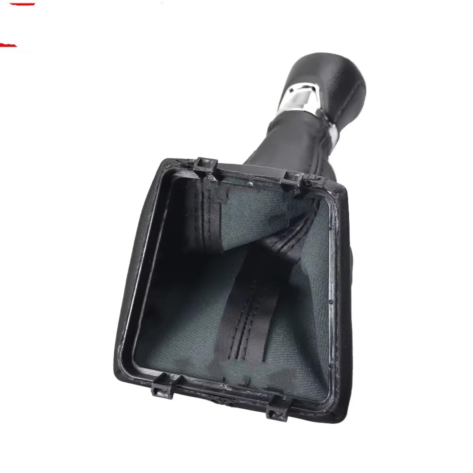 AUTEBGV Kompatibel Mit Skoda Für Octavia A7 Für MK3 2014 2015 2016 2017 5 6-Gang-Schaltknauf Schalthebelmanschette Kofferraumabdeckung Kragen Automatischer Schaltknauf Schaltknäufe(5-Speed) von AUTEBGV