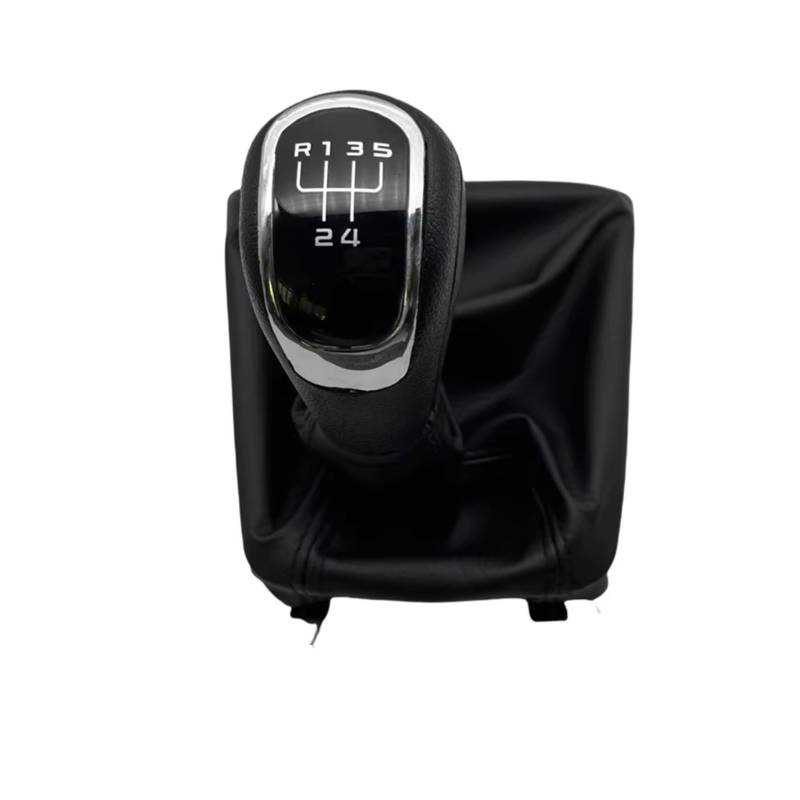 AUTEBGV Kompatibel Mit Skoda Für Superb 3T MKII 2008 2009 2010 2011 2012 5 6-Gang-Schaltknauf Auto-Schalthebelkopf-Schalthebeladapter Auto-Schalthebel Schaltknäufe(5-Speed) von AUTEBGV