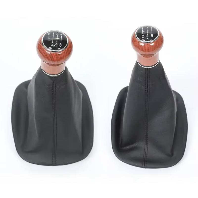 AUTEBGV Kompatibel Mit VW Für Passat B5 Für B5.5 1997 1998 1999 2000 2001 2002 2003 2004 2005 5 6-Gang-Schaltgetriebe Auto-Schalthebelkopf-Schaltadapter Schaltknäufe(6-Speed) von AUTEBGV