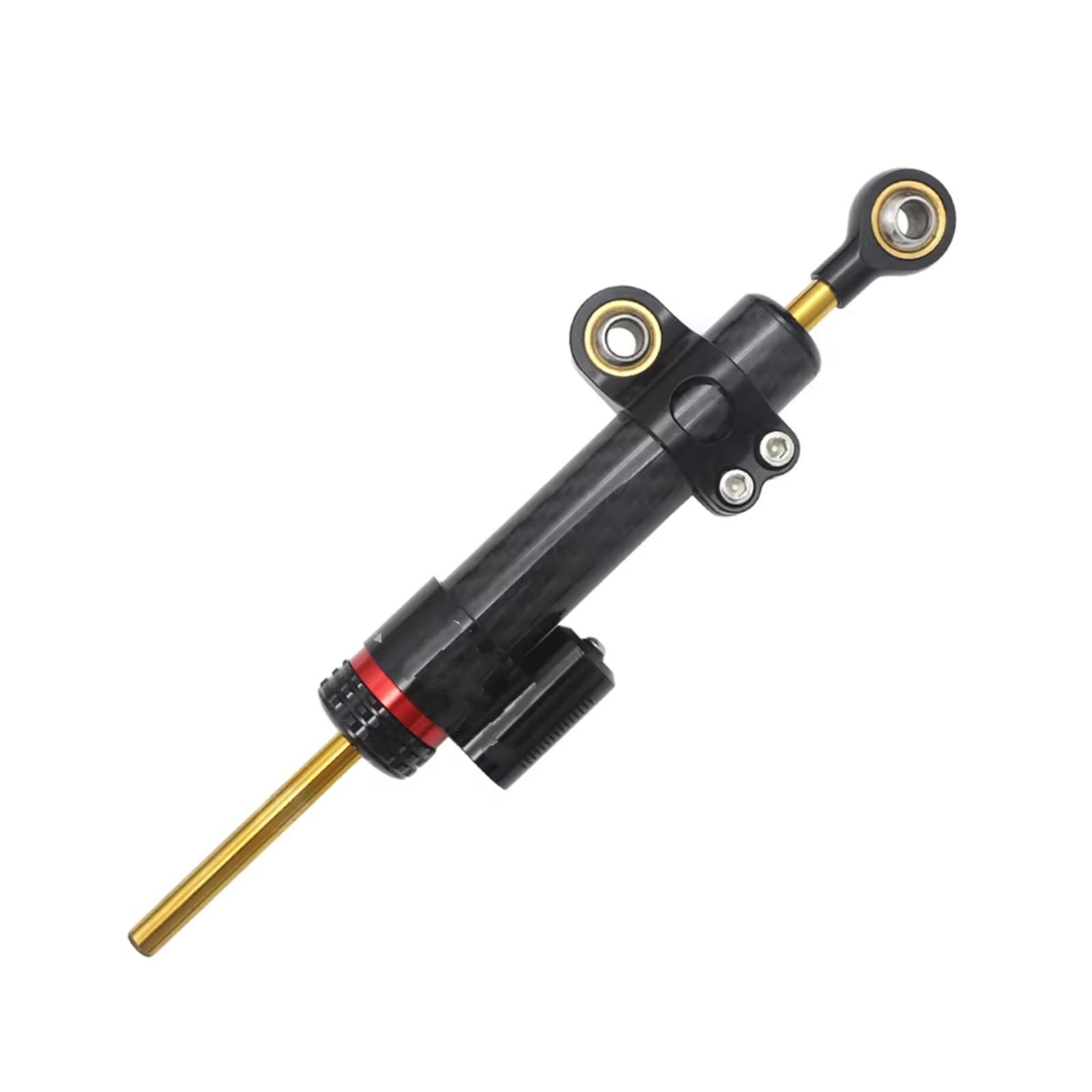 AUTEBGV Kompatibel Mit Yamaha Für YZF600 2003 2004 2005 Motorräder Lenkungsstabilisierungsdämpfer Einstellbarer Linearer Stoßdämpfer Zubehör Motorrad Lenkungsdämpfer(Black) von AUTEBGV
