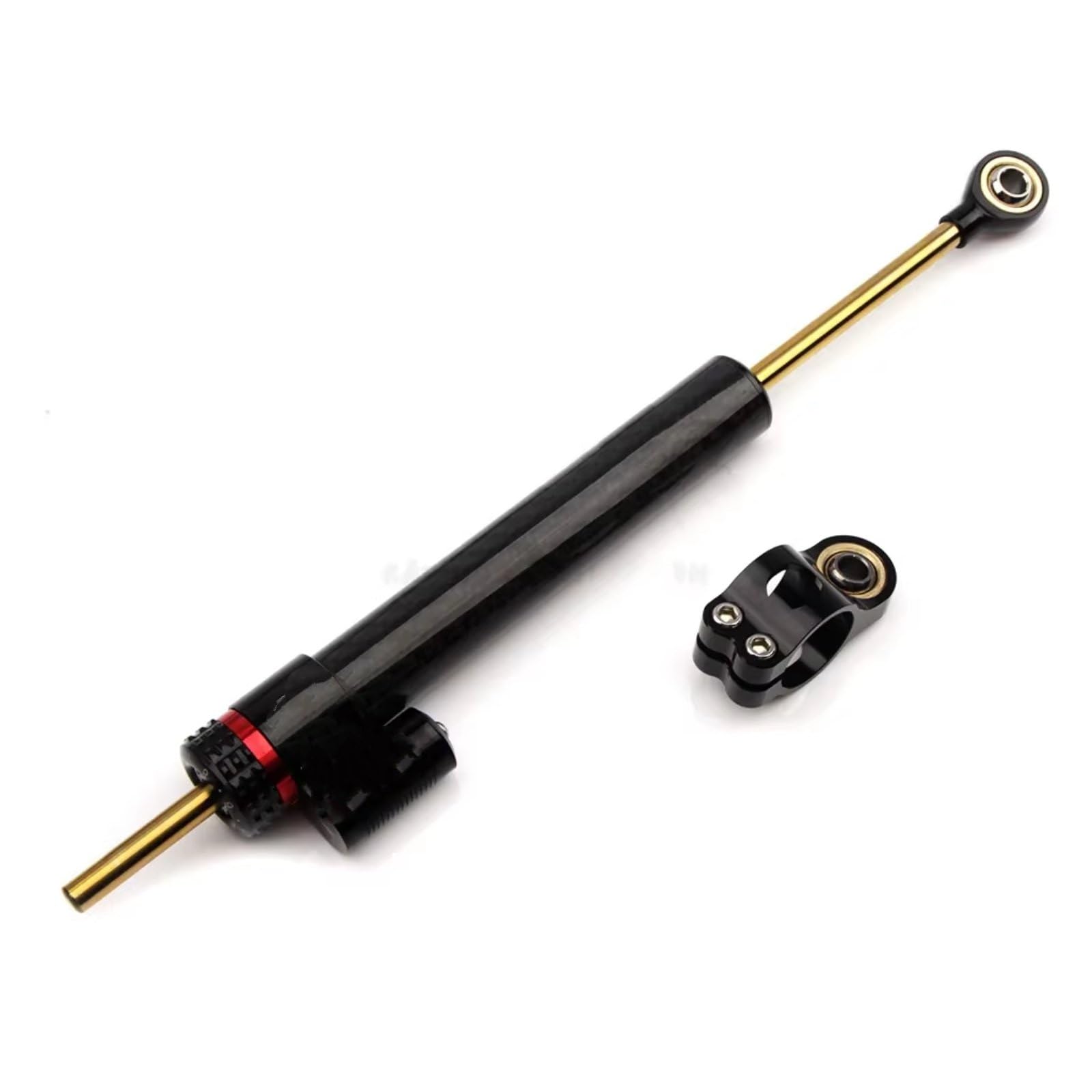 AUTEBGV Kompatibel Mit Yamaha Motorrad Dämpfer Lenkstabilisator Linearer Stoßdämpfer 252 Mm 342 Mm Verstellbar Universelles Zubehör Motorrad Lenkungsdämpfer(342mm) von AUTEBGV