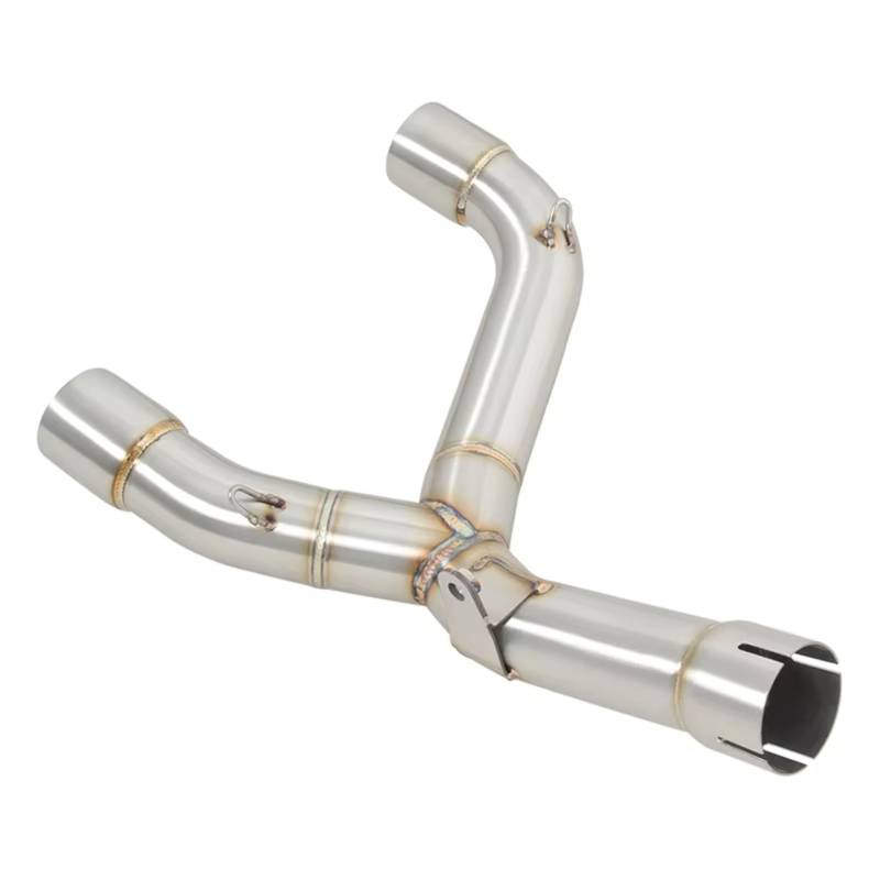 AUTEBGV Motorrad Mittelrohr Für CRF450 CRF450R CRF450RX 2015 2016 Motorrad Modifizieren Mittelverbindungsrohr Katalysator Auspuff Für Escape Für Connect 51MM Schalldämpfer von AUTEBGV