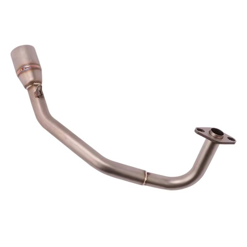 AUTEBGV Motorrad Mittelrohr Für PCX125 PCX150 2018 2019 2020 Motorrad Roller Auspuff Für Escape Schalldämpfer System Vorne Link Rohr Motorrad Auspuff Adapter Stecker von AUTEBGV